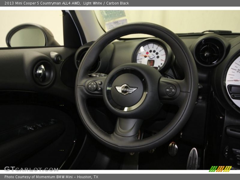 Light White / Carbon Black 2013 Mini Cooper S Countryman ALL4 AWD
