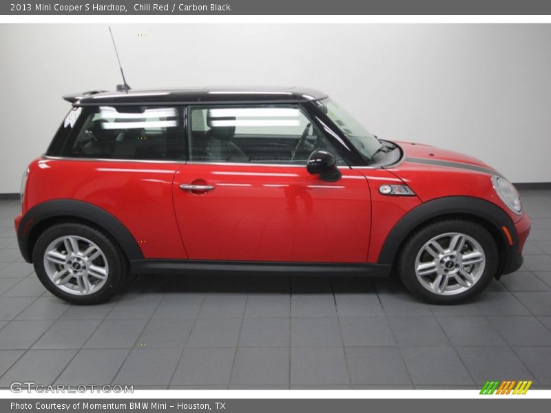 Chili Red / Carbon Black 2013 Mini Cooper S Hardtop