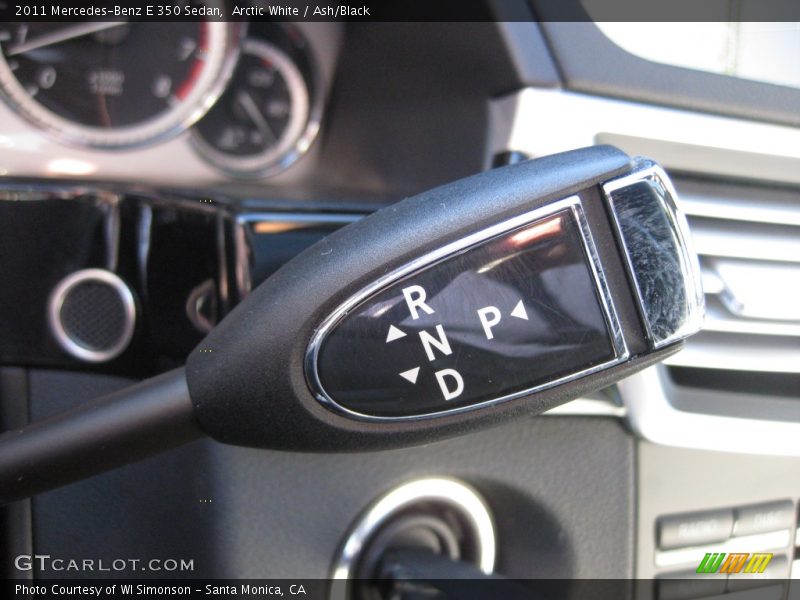 Arctic White / Ash/Black 2011 Mercedes-Benz E 350 Sedan