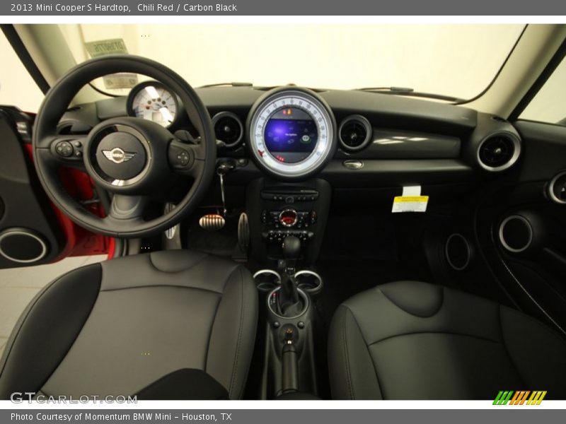 Chili Red / Carbon Black 2013 Mini Cooper S Hardtop