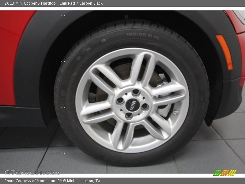Chili Red / Carbon Black 2013 Mini Cooper S Hardtop