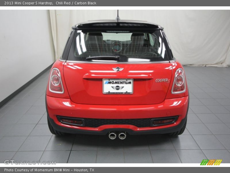 Chili Red / Carbon Black 2013 Mini Cooper S Hardtop