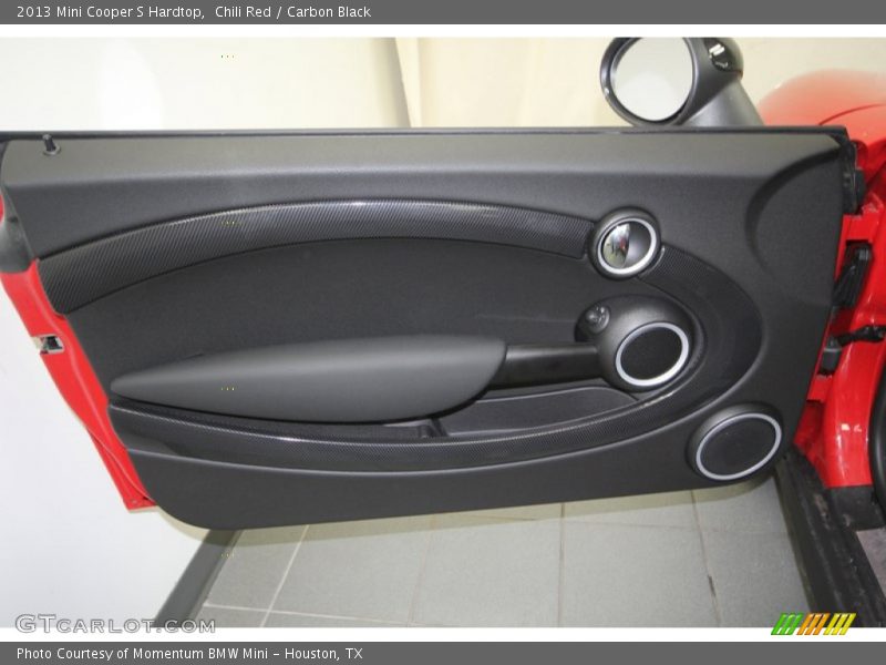 Chili Red / Carbon Black 2013 Mini Cooper S Hardtop