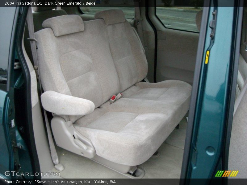 Dark Green Emerald / Beige 2004 Kia Sedona LX