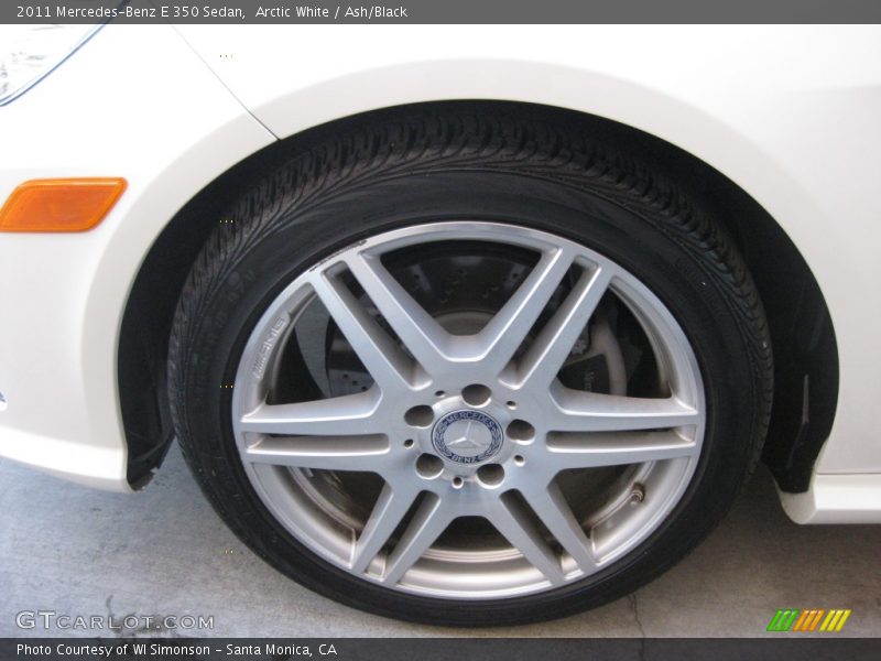 Arctic White / Ash/Black 2011 Mercedes-Benz E 350 Sedan