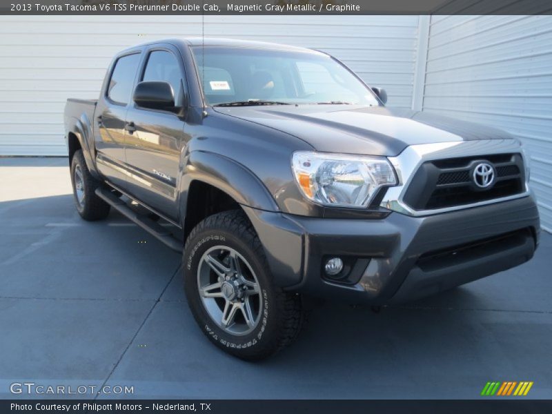 Magnetic Gray Metallic / Graphite 2013 Toyota Tacoma V6 TSS Prerunner Double Cab
