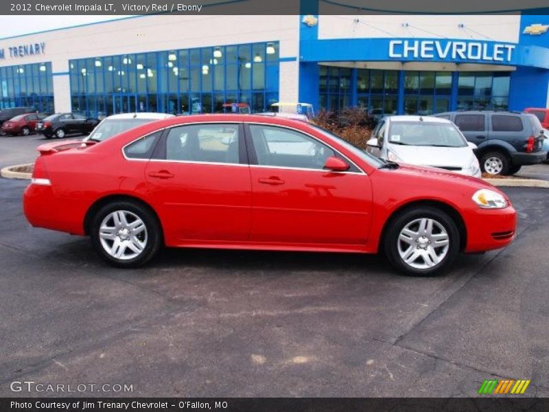 Victory Red / Ebony 2012 Chevrolet Impala LT