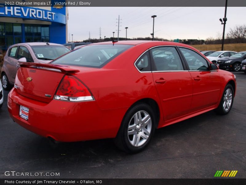Victory Red / Ebony 2012 Chevrolet Impala LT