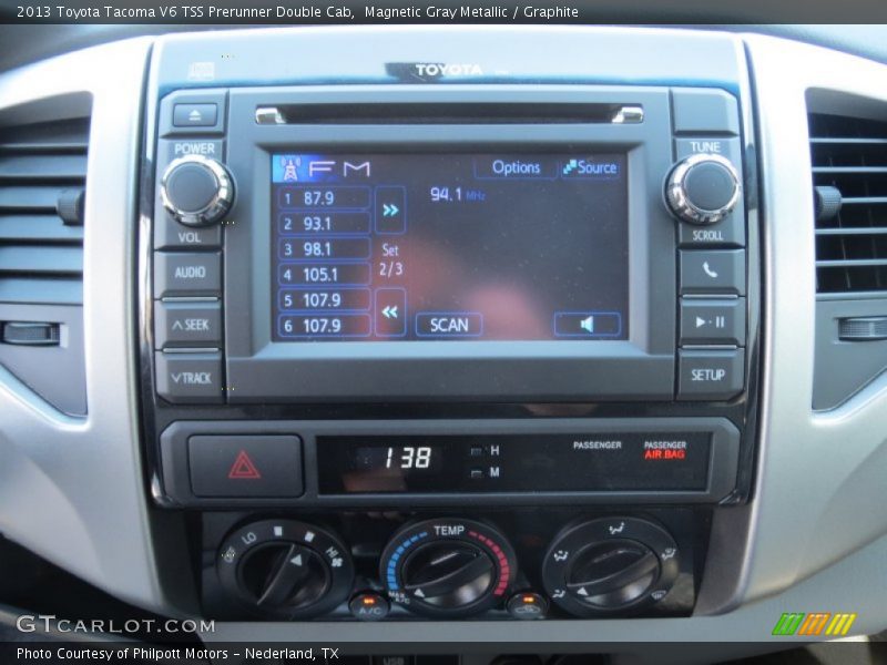 Audio System of 2013 Tacoma V6 TSS Prerunner Double Cab