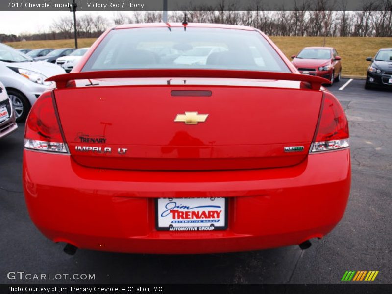Victory Red / Ebony 2012 Chevrolet Impala LT