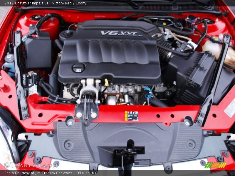 Victory Red / Ebony 2012 Chevrolet Impala LT