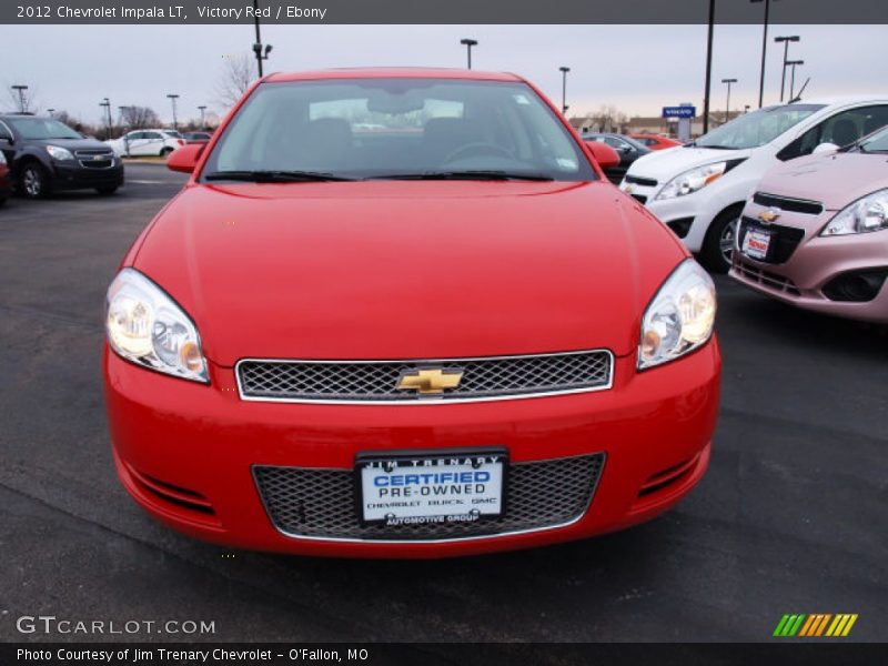 Victory Red / Ebony 2012 Chevrolet Impala LT