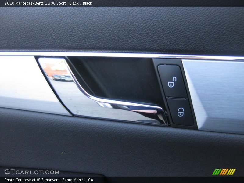 Black / Black 2010 Mercedes-Benz C 300 Sport