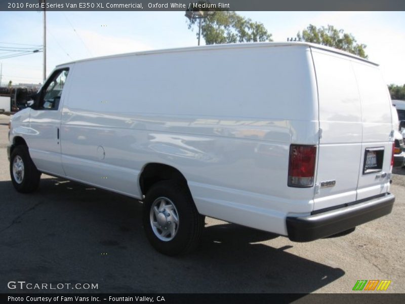 Oxford White / Medium Flint 2010 Ford E Series Van E350 XL Commericial