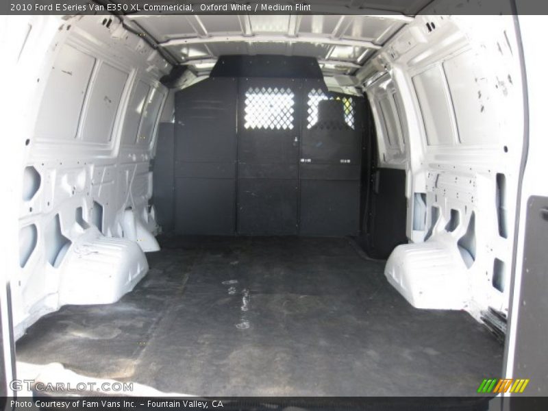 Oxford White / Medium Flint 2010 Ford E Series Van E350 XL Commericial