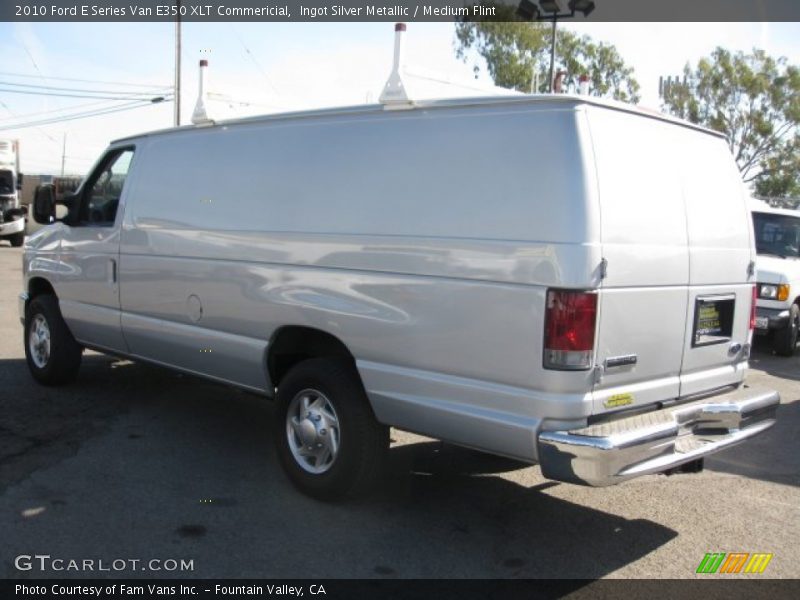 Ingot Silver Metallic / Medium Flint 2010 Ford E Series Van E350 XLT Commericial