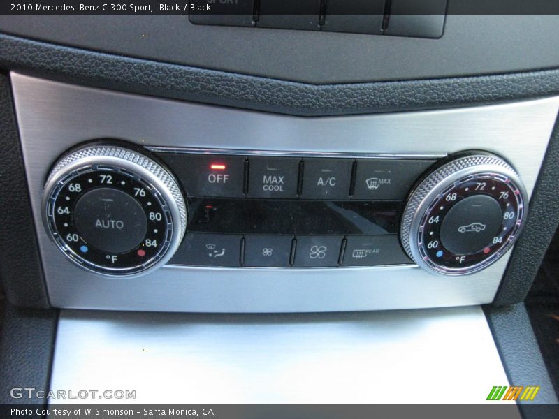 Black / Black 2010 Mercedes-Benz C 300 Sport