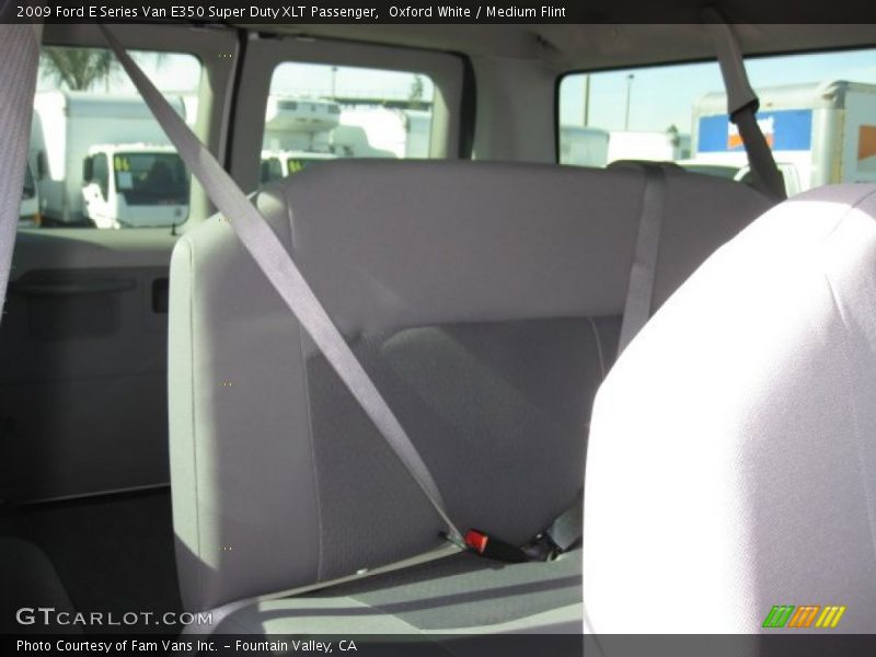 Oxford White / Medium Flint 2009 Ford E Series Van E350 Super Duty XLT Passenger