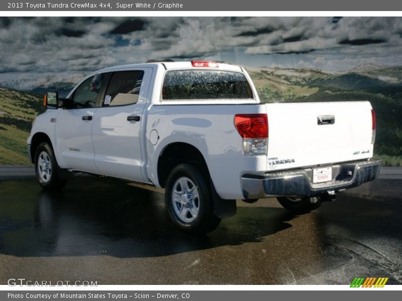 Super White / Graphite 2013 Toyota Tundra CrewMax 4x4
