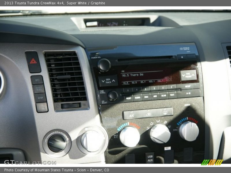 Super White / Graphite 2013 Toyota Tundra CrewMax 4x4