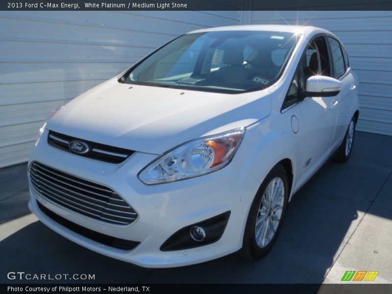 Front 3/4 View of 2013 C-Max Energi