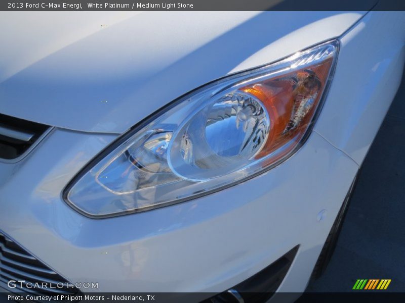 White Platinum / Medium Light Stone 2013 Ford C-Max Energi
