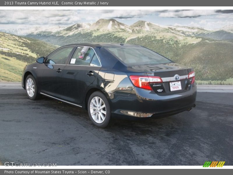 Cosmic Gray Metallic / Ivory 2013 Toyota Camry Hybrid XLE