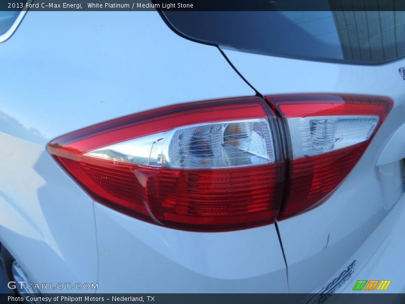 White Platinum / Medium Light Stone 2013 Ford C-Max Energi
