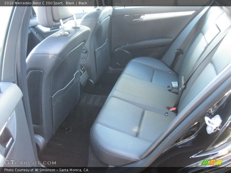 Black / Black 2010 Mercedes-Benz C 300 Sport