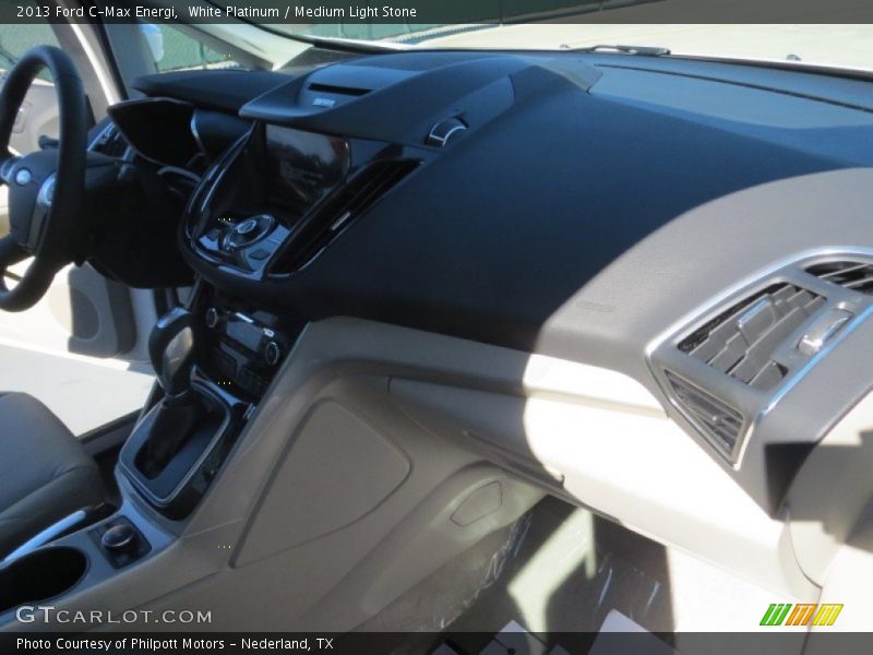 White Platinum / Medium Light Stone 2013 Ford C-Max Energi