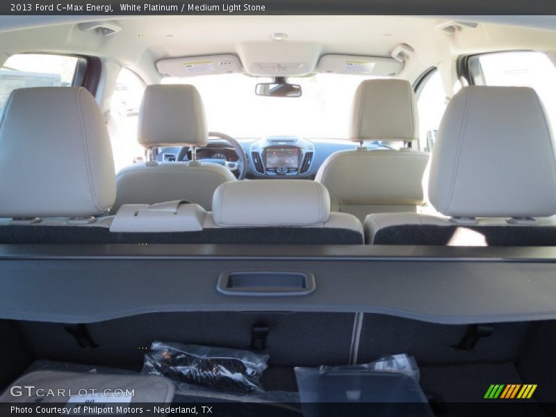 White Platinum / Medium Light Stone 2013 Ford C-Max Energi
