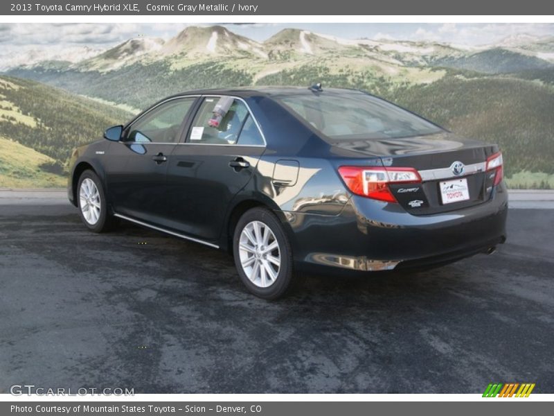 Cosmic Gray Metallic / Ivory 2013 Toyota Camry Hybrid XLE
