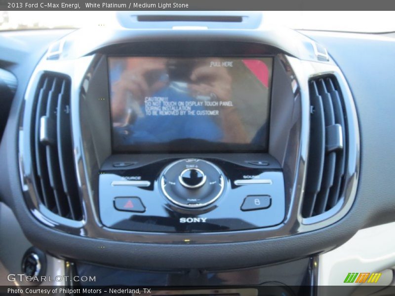 White Platinum / Medium Light Stone 2013 Ford C-Max Energi