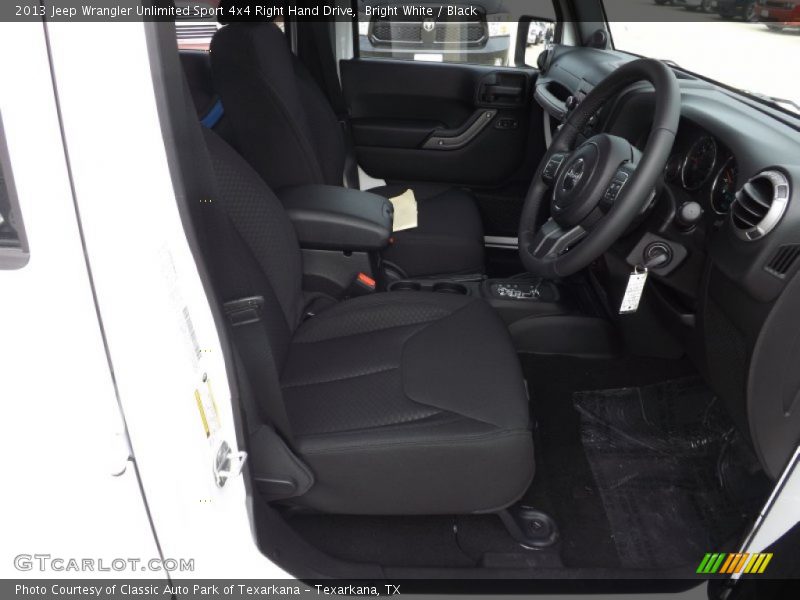  2013 Wrangler Unlimited Sport 4x4 Right Hand Drive Black Interior