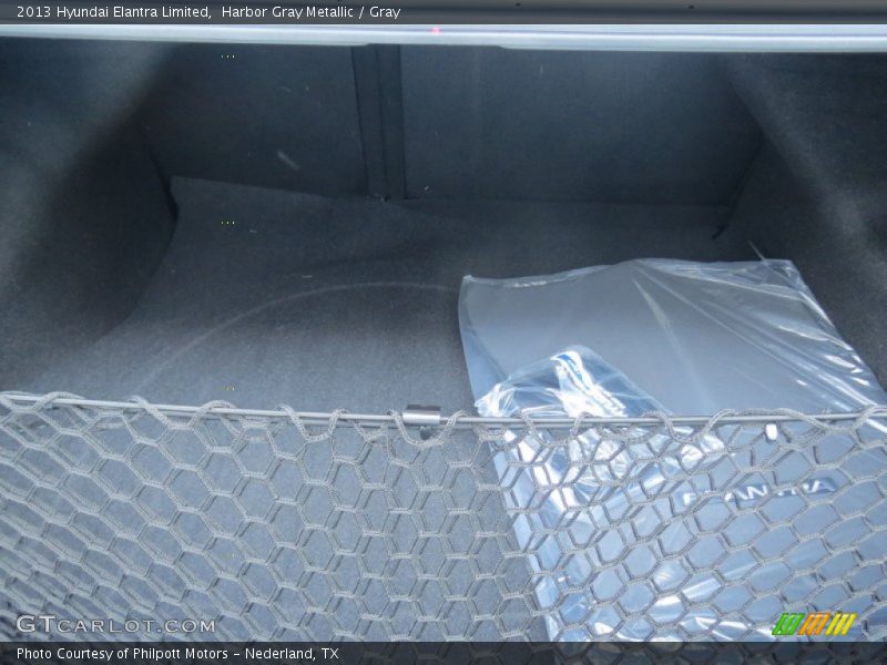 Harbor Gray Metallic / Gray 2013 Hyundai Elantra Limited