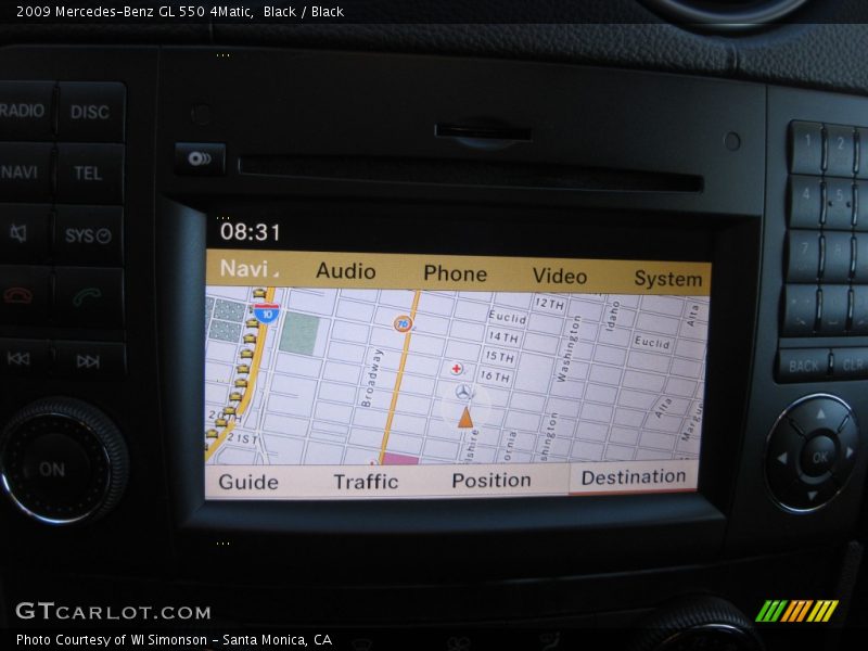 Black / Black 2009 Mercedes-Benz GL 550 4Matic