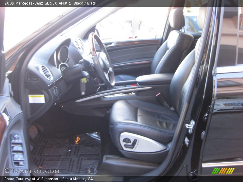 Black / Black 2009 Mercedes-Benz GL 550 4Matic