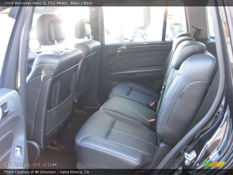 Black / Black 2009 Mercedes-Benz GL 550 4Matic