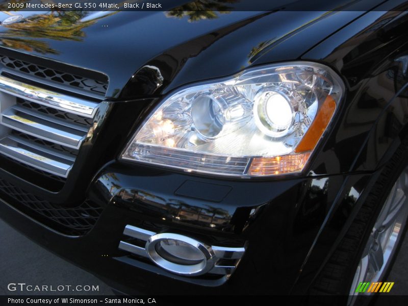 Black / Black 2009 Mercedes-Benz GL 550 4Matic