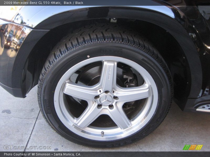 Black / Black 2009 Mercedes-Benz GL 550 4Matic