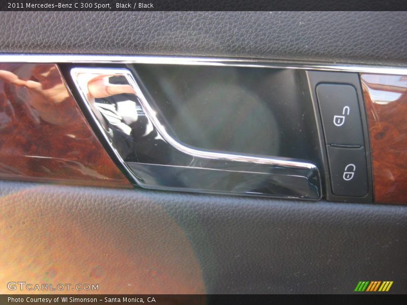 Black / Black 2011 Mercedes-Benz C 300 Sport