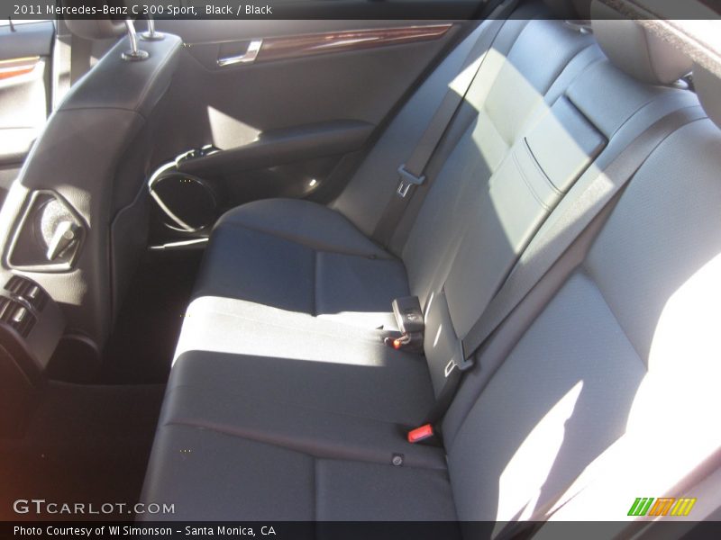 Black / Black 2011 Mercedes-Benz C 300 Sport