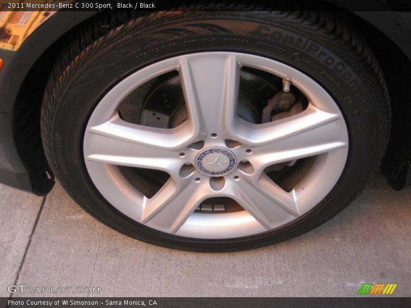 Black / Black 2011 Mercedes-Benz C 300 Sport