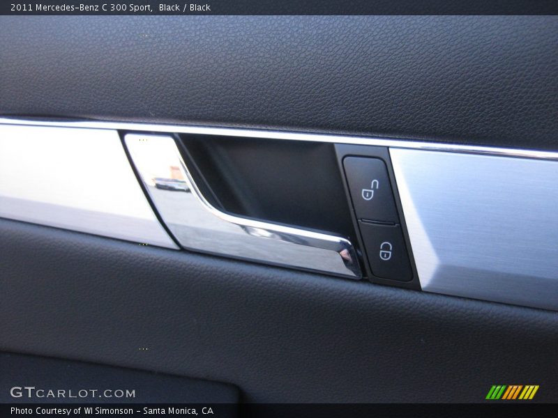 Black / Black 2011 Mercedes-Benz C 300 Sport