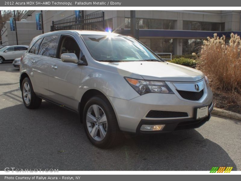 Palladium Metallic / Ebony 2012 Acura MDX SH-AWD Technology