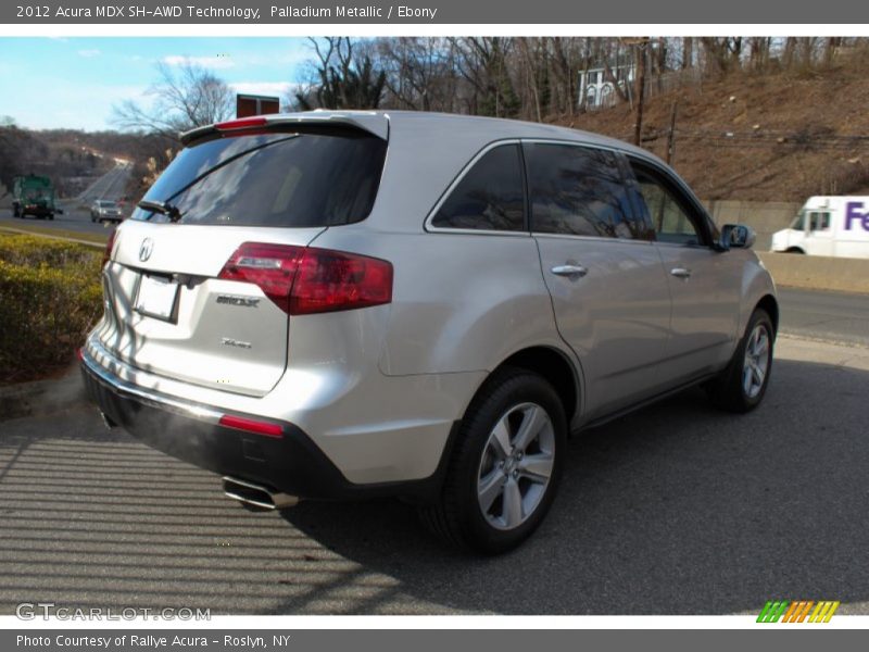 Palladium Metallic / Ebony 2012 Acura MDX SH-AWD Technology