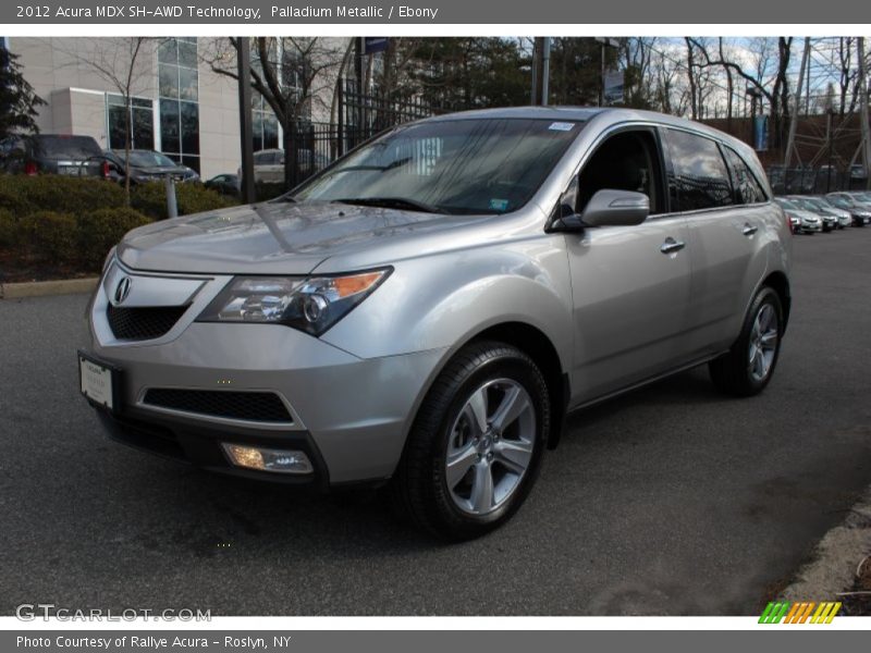 Palladium Metallic / Ebony 2012 Acura MDX SH-AWD Technology