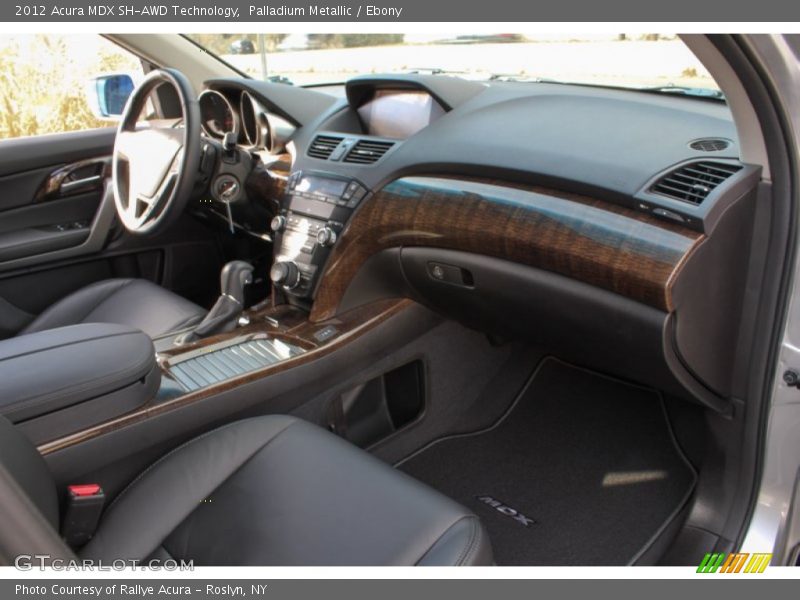 Palladium Metallic / Ebony 2012 Acura MDX SH-AWD Technology