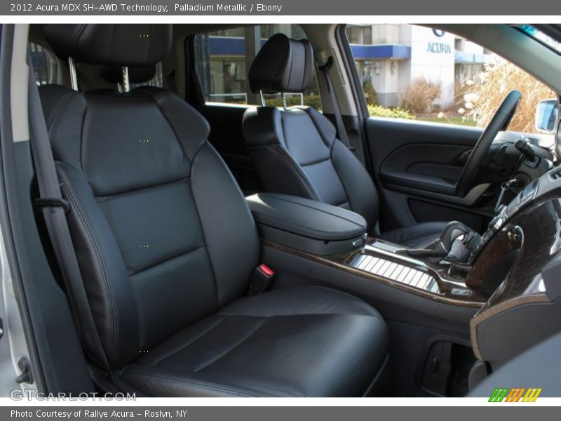 Palladium Metallic / Ebony 2012 Acura MDX SH-AWD Technology