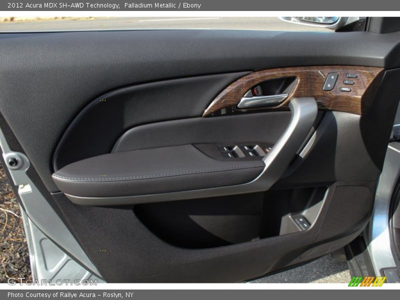 Palladium Metallic / Ebony 2012 Acura MDX SH-AWD Technology
